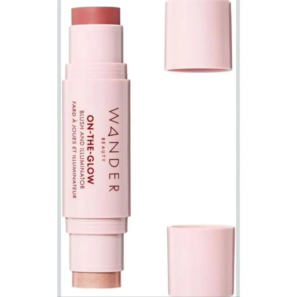 WANDER BEAUTY - On-The-Glow Blush & Illuminator, Sienna Sunset & Nude Glow